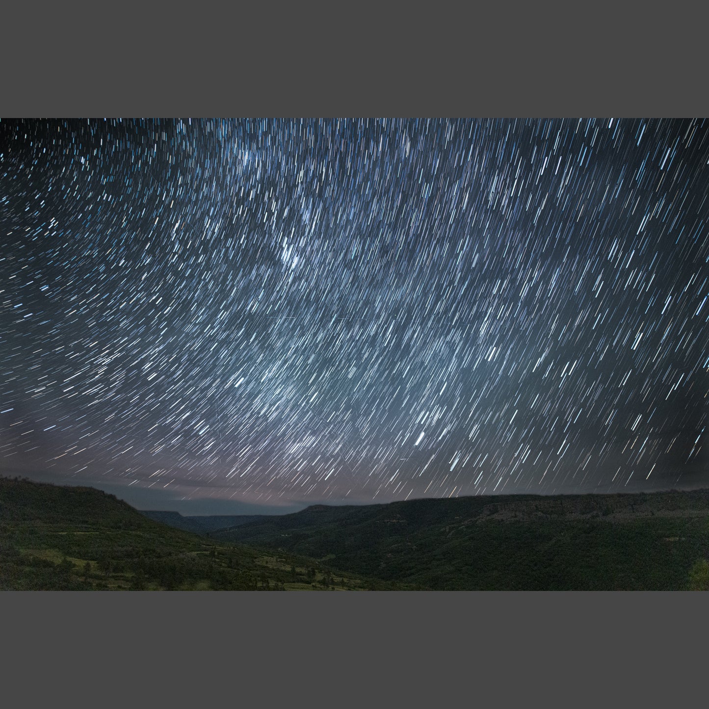 Photo of Star Trails in Northern New Mexico