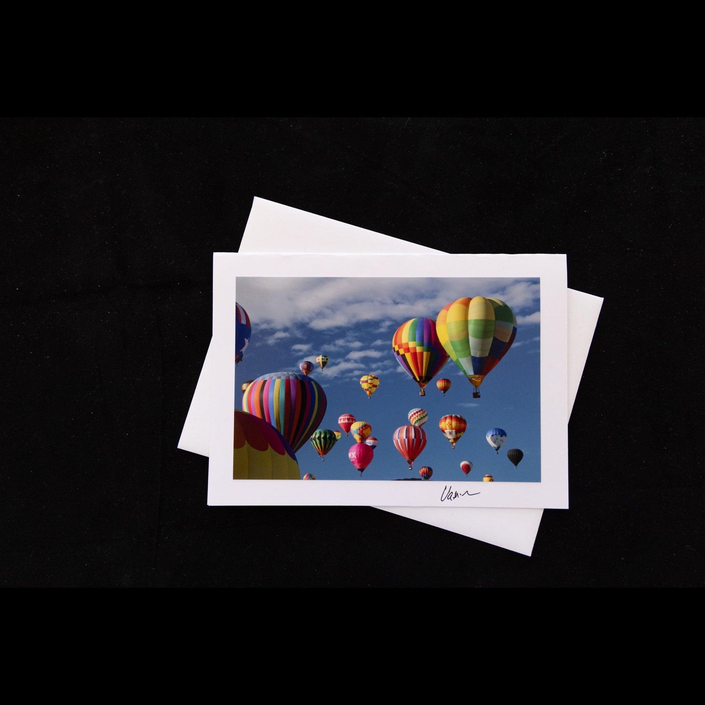 Photo notecard Albuquerque balloon fiesta