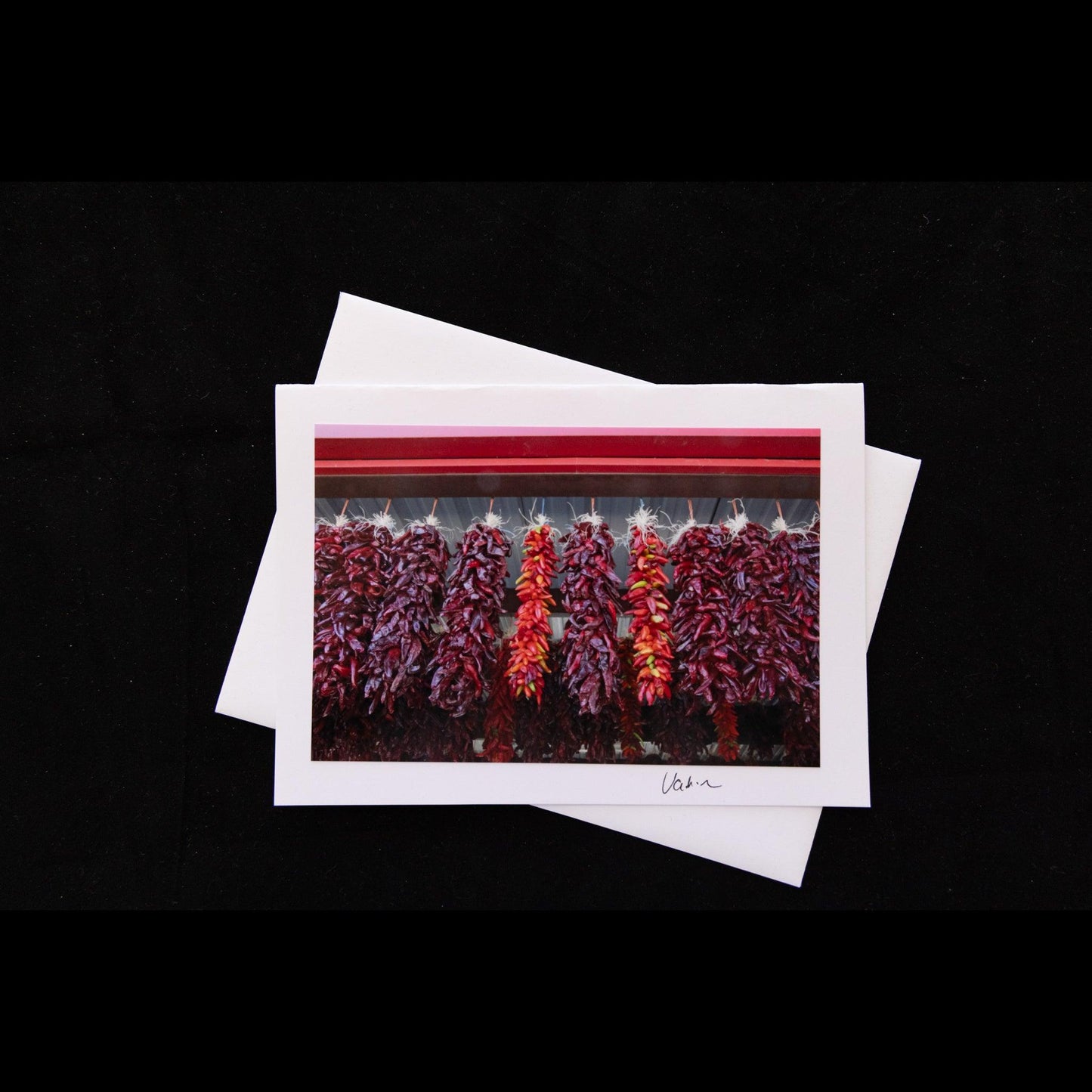Hatch Chile Ristra photo notecard