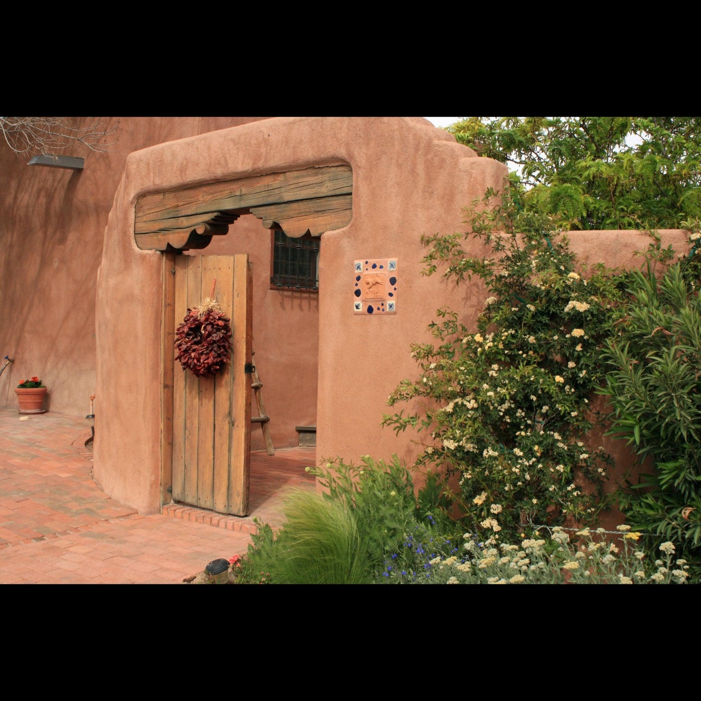 Open Garden Gate - V. Isenhower Photography