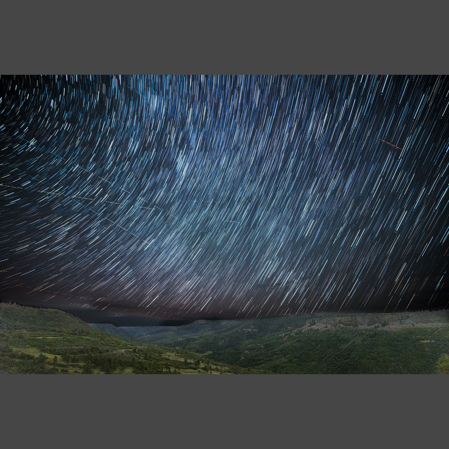 Star Trails in northern New Mexico