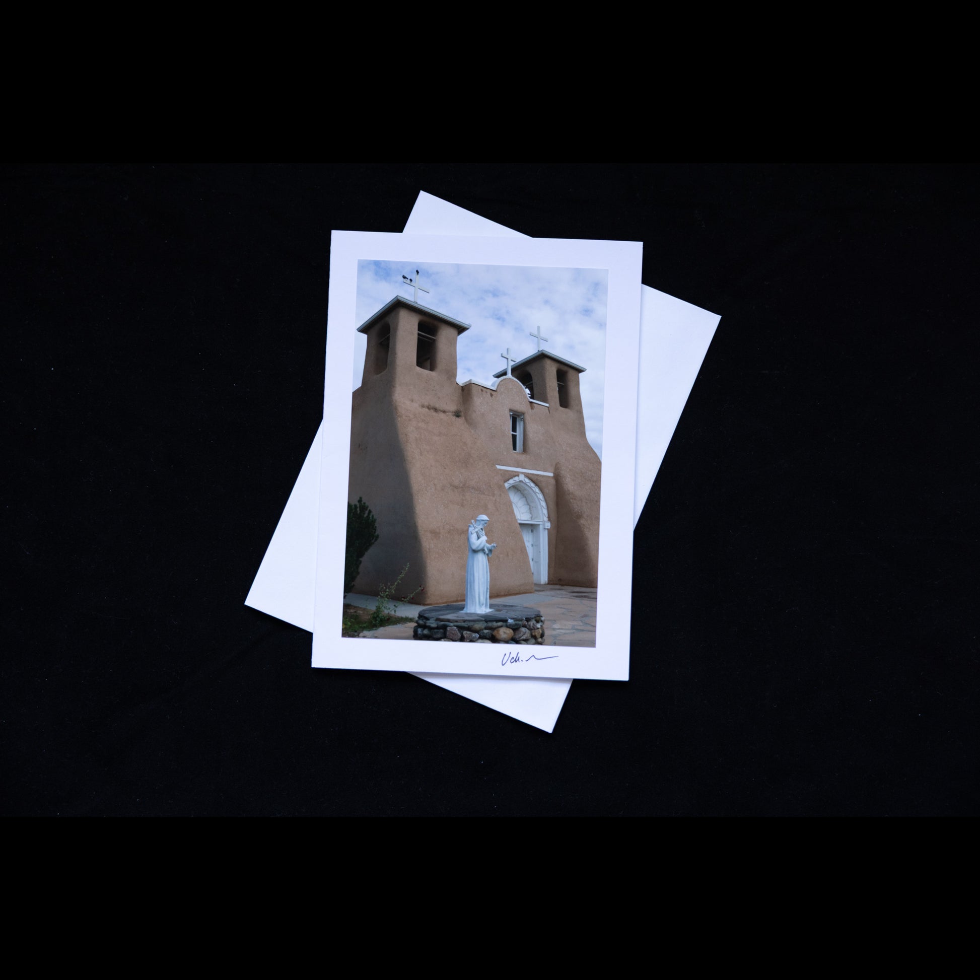 Photo greeting card San Fransisco de Asia