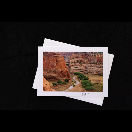 Photo notecard of Canyon de Chelly