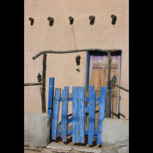double-blue-door-and-gate-v-isenhower-photography - V. Isenhower Photography