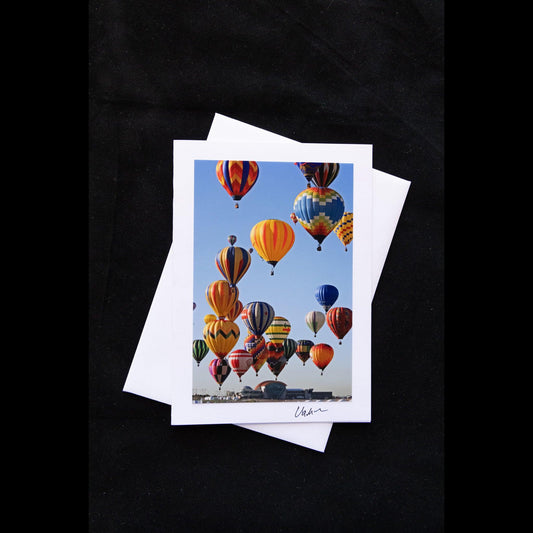 Photo Notecard Albuquerque Balloon Fiesta