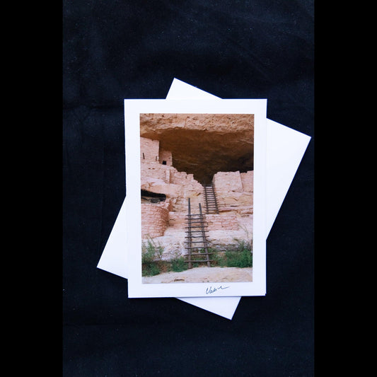 Photo Notecard Long House Ruins