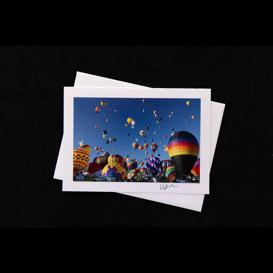 Albuquerque Balloon Fiesta Photo Notecard