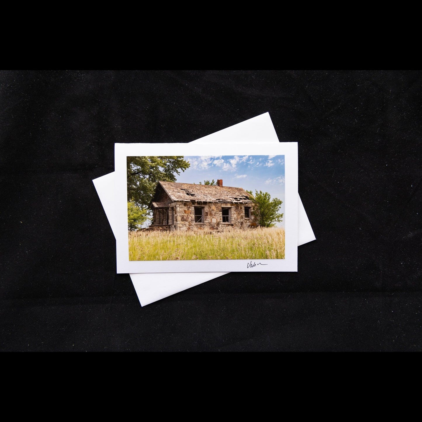 Old Rock House Photo Notecard