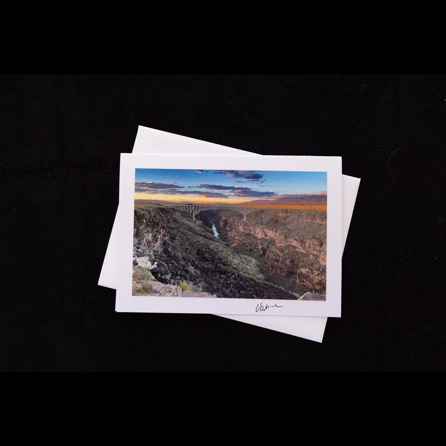 Photo notecard of Rio Grande Gorge Bridge