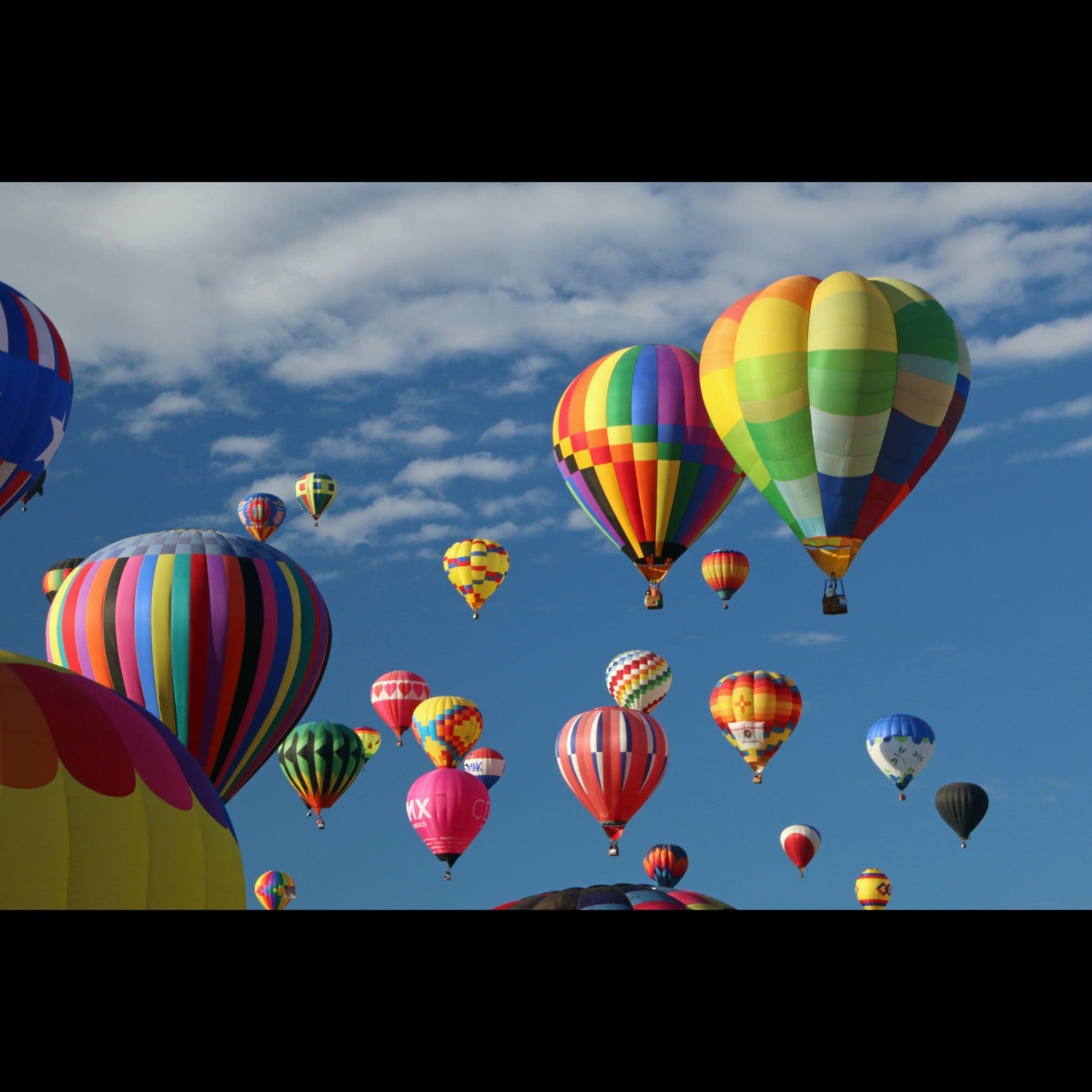 hot-air-balloons-in-a-blue-sky-v-isenhower-photography - V. Isenhower Photography