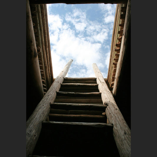 ladder-out-of-the-kiva-v-isenhower-photography - V. Isenhower Photography