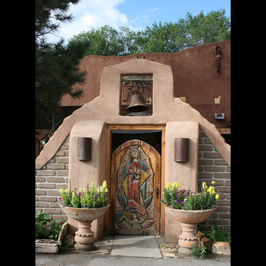 Our Lady of Guadalupe Carved Gate - V. Isenhower Photography