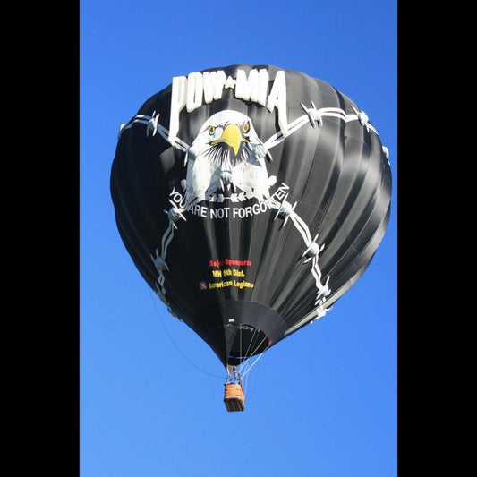 POW MIA Hot Air Balloon - V. Isenhower Photography